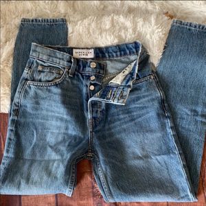 Derek Lam Lou high rise classic skinny jeans